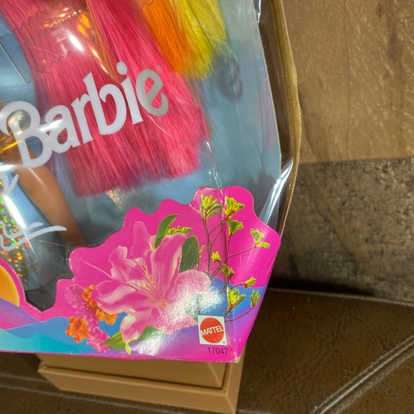 Vintage 1996 Mattel #17047 Hula Hair Barbie Doll NRFB Articulated Fashion Doll - Picture 4 of 15